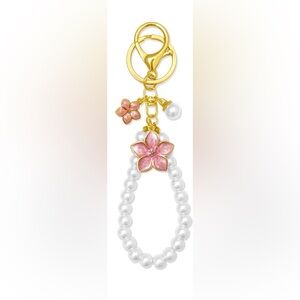 NWOT! Faux Pearl Beaded Keychain/Bag Charm